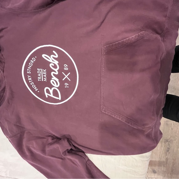 Bench Maroon Hoodie - Picture 3 of 9